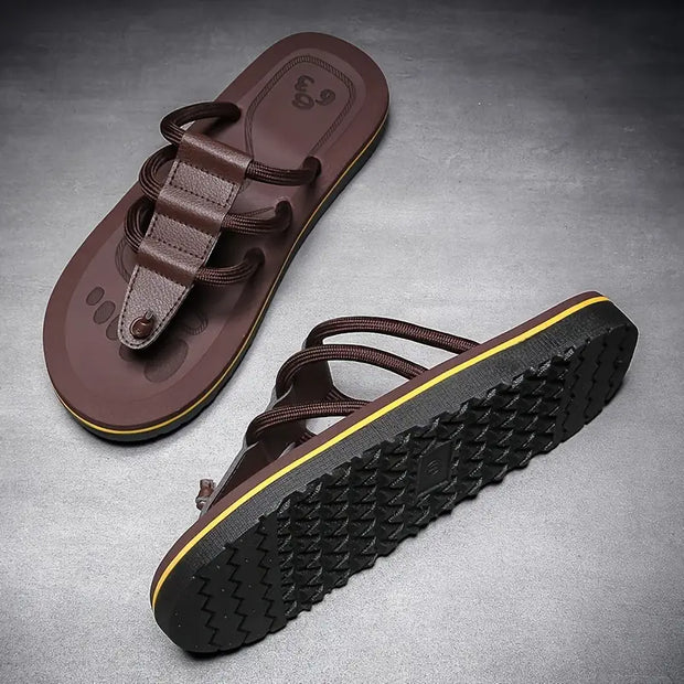 Men's Fashion Slip-On Sandals - Oldmoneyculture